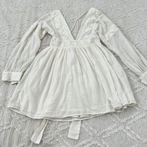 Free people long sleeve dress size XS